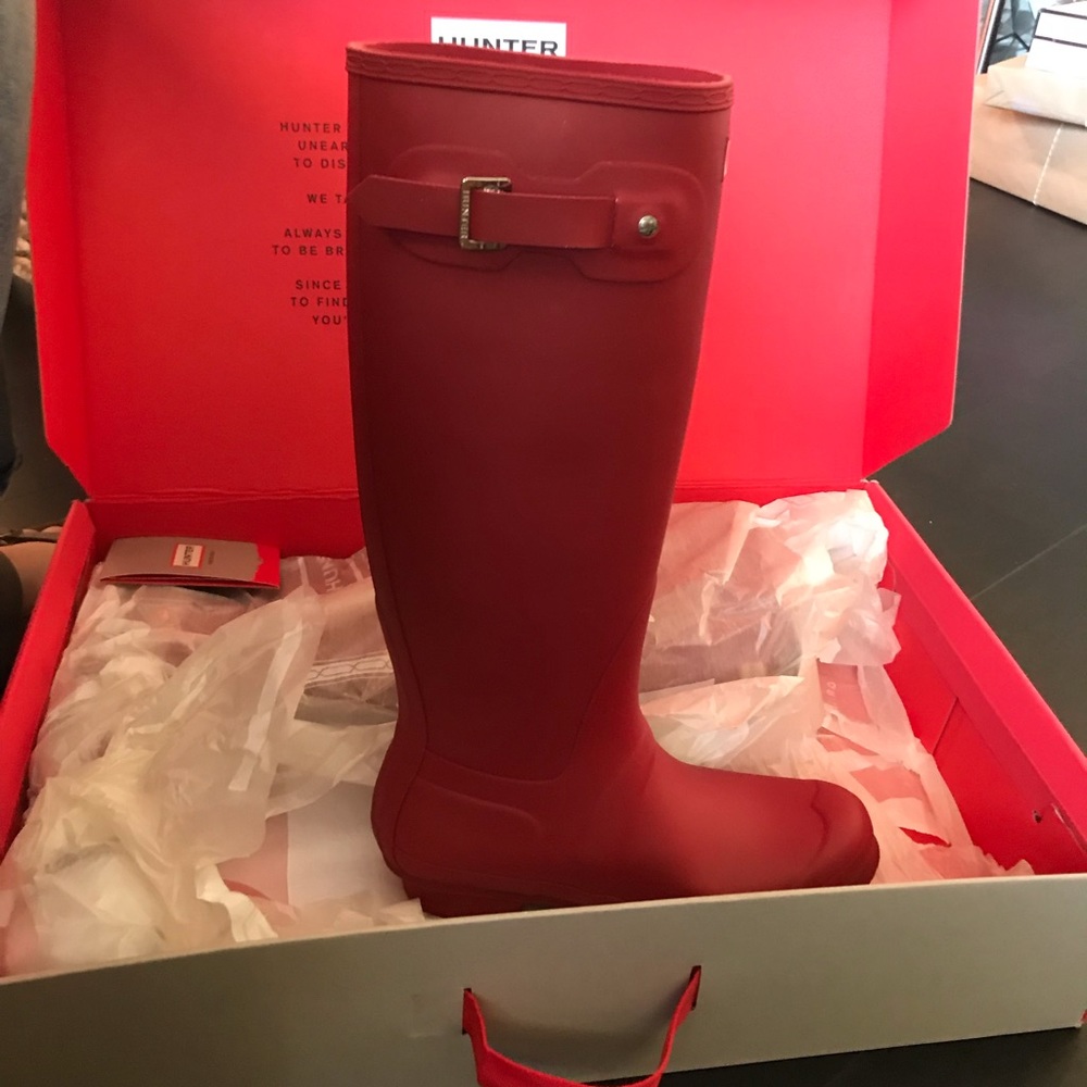 Hunter Rain Boots Matte